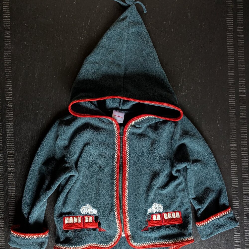 Hanna Andersson Baby Embroidered Fleece Jacket